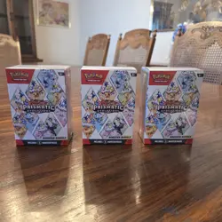 Pokemon TCG Prismatic Evolutions Sealed Booster Bundle New - Image 1