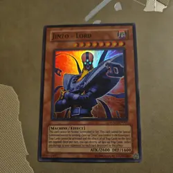 Yugioh Jinzo - Lord LODT-EN007 Super Rare 1st Edition NM - Image 1