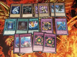 Yugioh Vayu Turbo Edison Format Deck Near Complete 40/15/11 Grepher D-Prison - Image 4