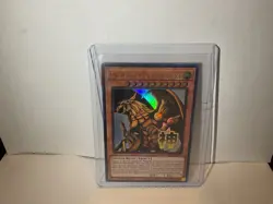 YuGiOh! The Winged Dragon of Ra RA05-EN130 STAMPED ART ultra Rare - Image 1