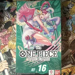 Bandai One Piece Card Game Starter Deck Uta ST-16 English 50 Cards - Image 1