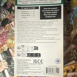 Bandai One Piece Card Game Starter Deck Uta ST-16 English 50 Cards - Image 2