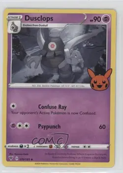 Dusclops Pokemon Scarlet & Violet Trick or Trade BOO-ster #070 - Image 1