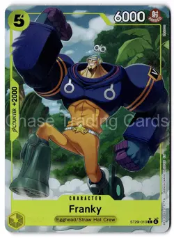 Franky ST29-010 Common Alt Art Starter Deck 29 One Piece Mint NM - Image 1