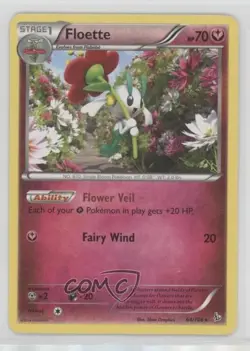 Floette Pokemon XY Flashfire #64 - Image 1