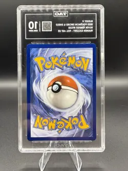 Pokemon Silver Tempest Blissey v 2022 Full Art Ultra Rare Card TG22/TG30 Tag 10 - Image 2