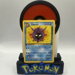 Cloyster 32/62 Uncommon 1st Edition Pokemon Card NM - Image 1