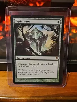 Exploration Conspiracy Regular Card, Near Mint Condition, Commander EDH - Image 1