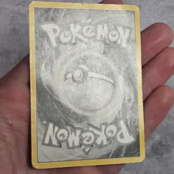 Grayscale Pokemon Filler Card Error Misprint Pokemon Card Super Rare Heavily PL - Image 3