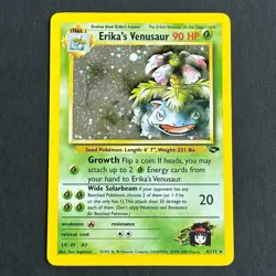 Erika's Venusaur 4/132 Gym Challenge Holo Rare Pokemon Card - Image 1
