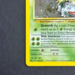 Erika's Venusaur 4/132 Gym Challenge Holo Rare Pokemon Card - Image 5