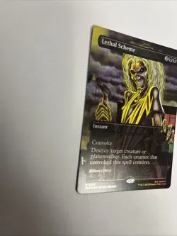 Lethal Scheme Borderless Rainbow Foil Card #2187 MTG - Image 5