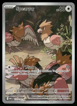 Pokemon Cards Spearow 151/132 Mega Evolution Illustration Rare NM *2 - Image 1