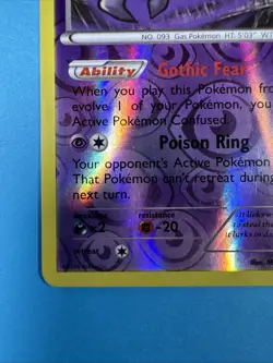 Haunter 34/83 LP- Reverse Holo Uncommon Generations Pokemon Card - Image 2