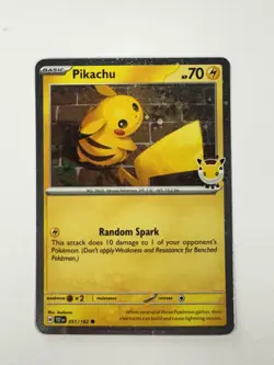 Miscellaneous Cards & Products #051/162 Pikachu (Pokemon Day 2026) - Image 1