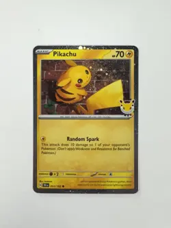 Miscellaneous Cards & Products #051/162 Pikachu (Pokemon Day 2026) - Image 1