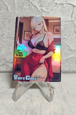 Ino Trading Card Waifu Goddess Story Anime Girl holo Karte Manga Full Art - Image 1