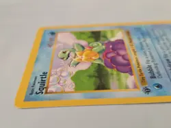 1st Edition Squirtle First Edition 1999 Base Set Pokemon Card #63/102 - Image 3