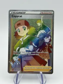 Pokemon Cards Copycat 222/203 Evolving Skies Rare Rainbow NM (a1) - Image 1