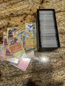 400+ Pokemon Cards ALL Sleeved – Reverse Holo Bulk Lot – Clean Collection” NM - Image 2