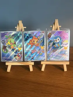 2026 Pokemon Series 1 First Partner Illustration Series 3x Promo Cards - Image 1