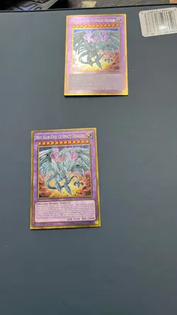 Neo Blue-Eyes Ultimate Dragon carta YuGiOh 56532353 1st Edition MVP1 ENG01 - Image 1