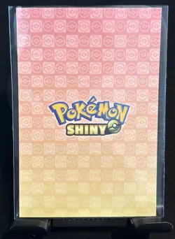Rare Pokemon Shiny Full Art #209 Snubbull Low Pop Cracked Ice Holo Card - Image 2