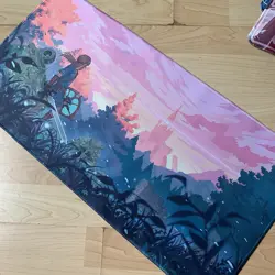 Legend Of Zelda Rubber Playmat Play May For Tcg Trading Card Game Gaming Mouse - Image 1