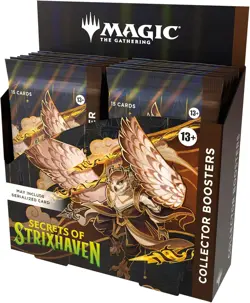 Pre-order Magic The Gathering Secrets of Strixhaven Collector Booster Box 12 Pks 630509958863 - Image 1