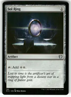 MAGIC: THE GATHERING SOL RING 162 COMMANDER: INNISTRAD: MIDNIGHT HUNT NM - Image 1