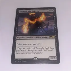 Wizards of the Coast MTG Kaervek the Spiteful Core Set 2021 Black Rare 106/274 - Image 1