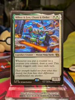 Mikey & Leo, Chaos & Order Teenage Mutant Ninja Turtles Regular - Image 1