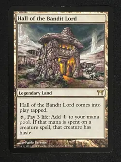 1x MTG Hall of the Bandit Lord - Champions of Kamigawa (CHK) #277 - Magic - Image 1