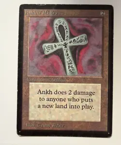 MTG ANKH OF MISHRA Beta - Image 1