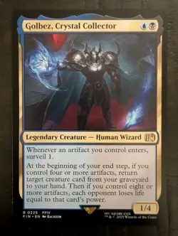 Golbez Crystal Collector MTG Final Fantasy NM Magic The Gathering Legendary - Image 1