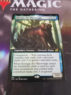 MTG. Keruga, the Macrosage. Extended Art. Ikoria: Lair of Behemoths. Nm - Image 1