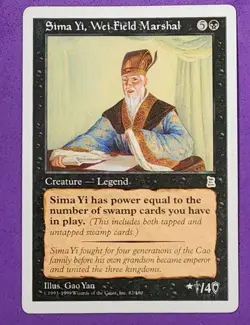 MTG Magic The Gathering - Sima Yi, Wei Field Marshal - Portal Three Kingdoms LP - Image 1