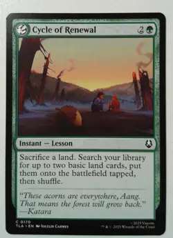 Cycle of Renewal *Common* Magic MtG x1 Avatar: The Last Airbender - Image 1