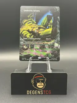 MTG Undercity Sewers (Borderless) Non-foil M 0020 Teenage Mutant Ninja Turtles - Image 1