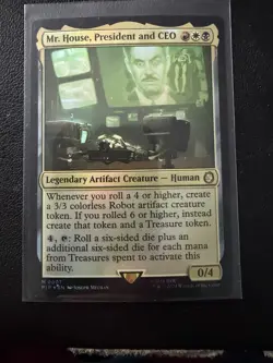 Mr. House, President and CEO M Foil PIP Universes Beyond: Fallout 7 NM - Image 1