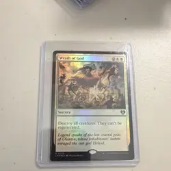 Wizards Wrath of God Rare Sorcery Commander Masters Foil English - Image 1