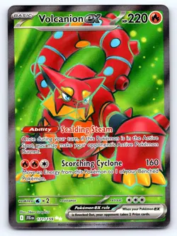 Volcanion ex 171/159 Ultra Rare Journey Together Pokemon Near Mint - Image 1
