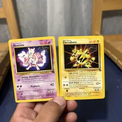 Mewtwo 3 WB The First Movie Black Star Promo Pokemon Card - 2 Electabuzz - Image 1