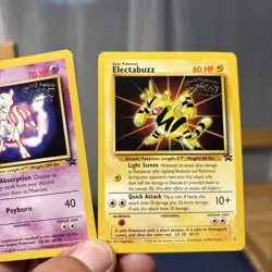 Mewtwo 3 WB The First Movie Black Star Promo Pokemon Card - 2 Electabuzz - Image 3