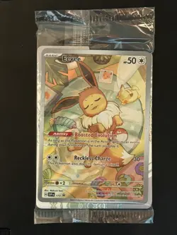 Eevee 173 Black Star Promo Pokemon Prismatic Evolutions Factory Sealed - Image 4