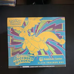 SEALED Pokemon Mega Evolution Ascended Heroes Elite Trainer Box Pokemon Center - Image 1