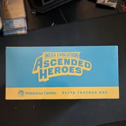 SEALED Pokemon Mega Evolution Ascended Heroes Elite Trainer Box Pokemon Center - Image 2