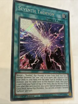 Yugioh Seventh Tachyon MZTM-EN016 1st Edition card - Image 1