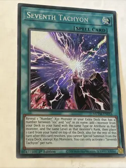 Yugioh Seventh Tachyon MZTM-EN016 1st Edition card - Image 2