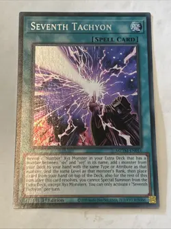 Yugioh Seventh Tachyon MZTM-EN016 1st Edition card - Image 3
